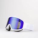 OUT OF Masque de ski FLAT - WHITE BLUE MCI - S2