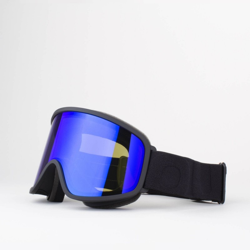 OUT OF Masque de ski FLAT -BLACK BLUE MCI - S2
