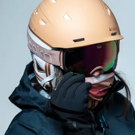 CAIRN XPLORER RESCUE MAT PEACH CHAMPAGNE CASQUE 2024