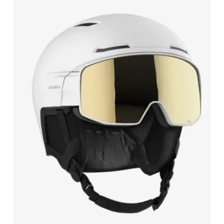 SALOMON CASQUE DRIVER PRO SIGMA PLUS WHITE/SOL 2024