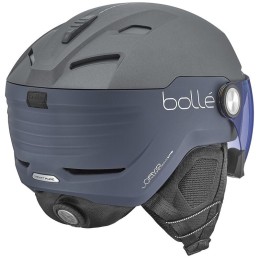BOLLE Casque de ski V-RYFT PURE - couleur GREY MATTE / visière PHOTOCHROMIC 1-3