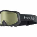 BOLLE Masque de ski BEDROCK - couleur BLACK MATTE / ecran LEMON CAT 1