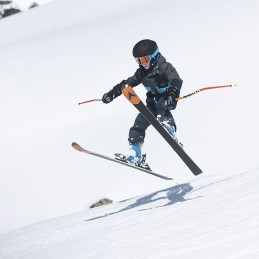 BOLLE Masque de ski ROCKET PLUS - couleur RACE BLUE MATTE / ecran SUNRISE CAT 2