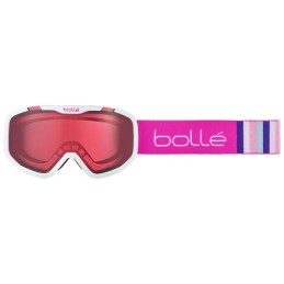 BOLLE ROCKET WHITE PINK MAT/VERMILLON CAT 2 MASQUE 2024