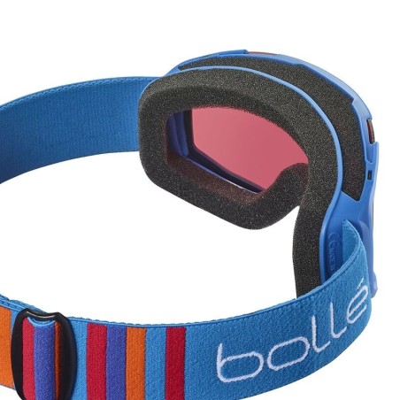 BOLLE ROCKET RACE BLUE MAT/VERMILLON CAT 2 MASQUE 2024