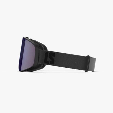 LOUBSOL Masque de ski LS3 ST - Couleur GRIS / ecran miroir BLEU Cat 3