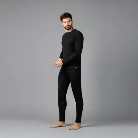 CMP pantalon sous couche technique UNDERWEAR LONG PANT - couleur BLACK