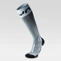 UYN chaussettes de Skis - ONE MERINO - couleur GREY MELANGE/WHITE
