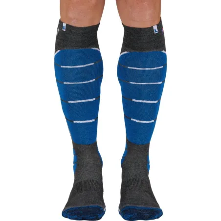 MONNET MI-BAS SKI LIGHT BLEU CHAUSSETTES 2024