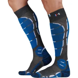 MONNET MI-BAS SKI LIGHT BLEU CHAUSSETTES 2024