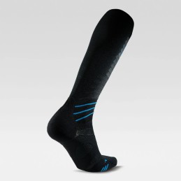 UYN chaussettes ski Homme - SKI EVO RACE ONE - couleur BLACK/BLUE