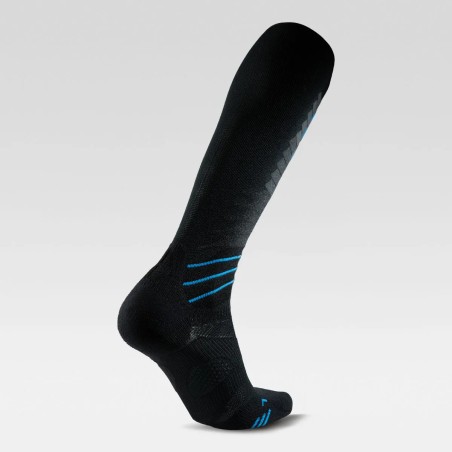 UYN chaussettes ski Homme - SKI EVO RACE ONE - couleur BLACK/BLUE
