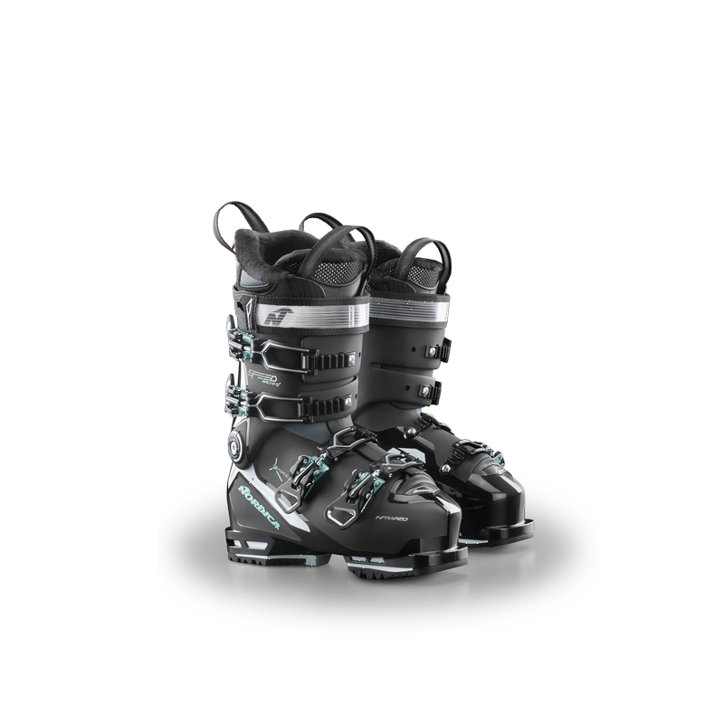 NORDICA chaussures de skis Femme - SPEEDMACHINE 3 105 W GW - couleur NOIR/BLANC/VERT