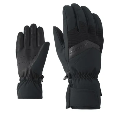 ZIENER GABINO BLACK GANTS 2024