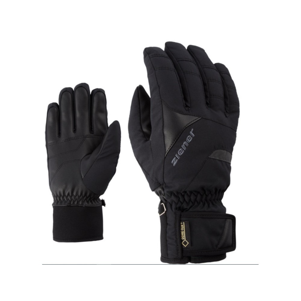 ZIENER GUFFERT GTX GRAPHITE BLACK GANTS 2024