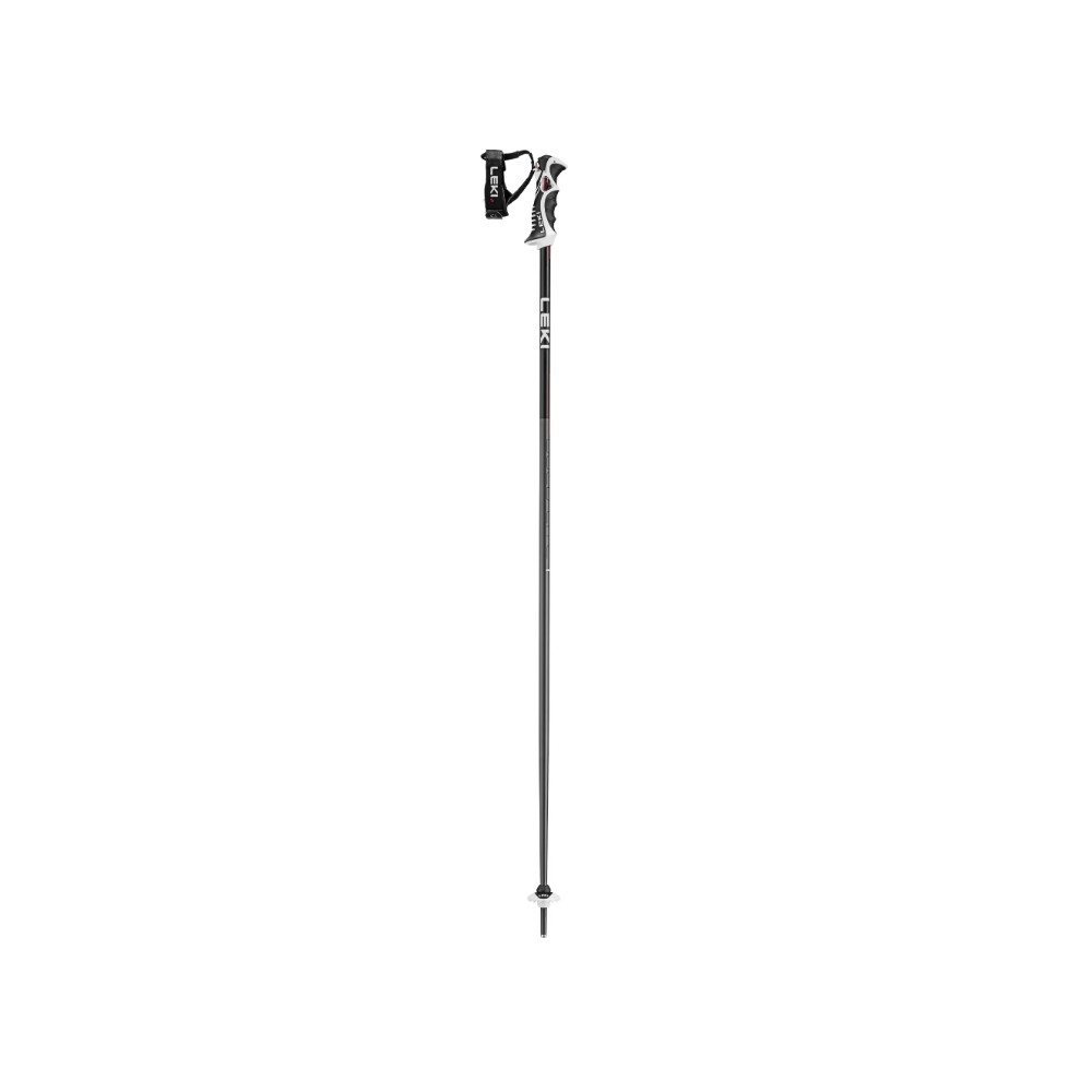 LEKI BOLD LITE S BATONS DE SKIS GRIS/NOIR/ROUGE 2024