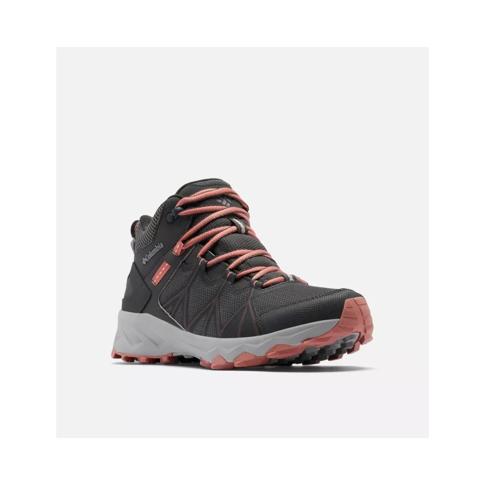 COLUMBIA Chaussure de Randonnée Mid Peakfreak™ II Outdry™ Femme - Dark Grey, Dark Coral
