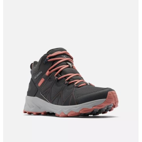 COLUMBIA Chaussure de Randonnée Mid Peakfreak™ II Outdry™ Femme - Dark Grey, Dark Coral