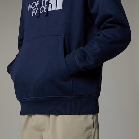 The North Face sweat DREW PEAK PULLOVER HOODIE - SUMMIT NAVY