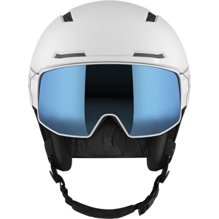 SALOMON Casque de ski DRIVER PRO SIGMA MIPS - WHITE/SO