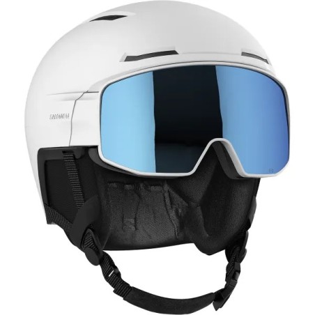 SALOMON Casque de ski DRIVER PRO SIGMA MIPS - WHITE/SO