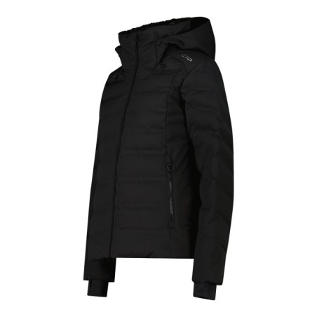 CMP W JACKET FIX HOOD BLACK VESTE DE SKI FEMME 2025