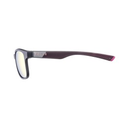 SOLAR Lunettes de Soleil SOLEDAD - NOIR MAT PLZ ROSE