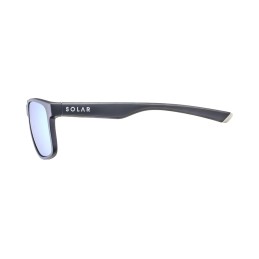 SOLAR Lunettes de Soleil MACADAM - NOIR MAT VERT