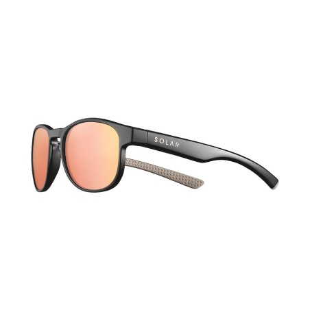 solar lunettes de soleil CROSS - NOIR MAT PLZ ROSE
