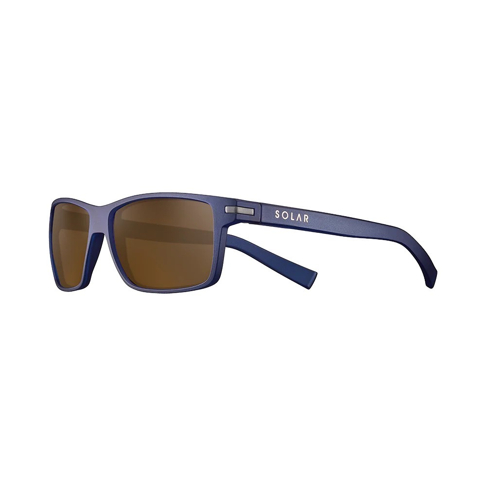 solar lunettes de soleil HENRY - BLEU TRANSLU PLZ BRUN