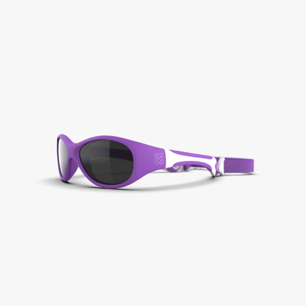 LOUBSOL CHIBA S VIOLET/BLANC ENFANT LUNETTES
