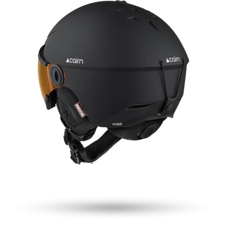 CAIRN Casque de ski RISE PHOTOCHROMIC - PURE MAT BLACK