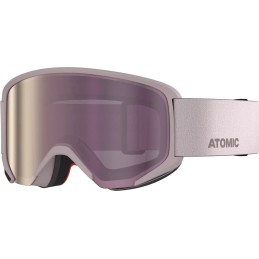 ATOMIC Masque de ski SAVOR M STEREO - GREY PINK