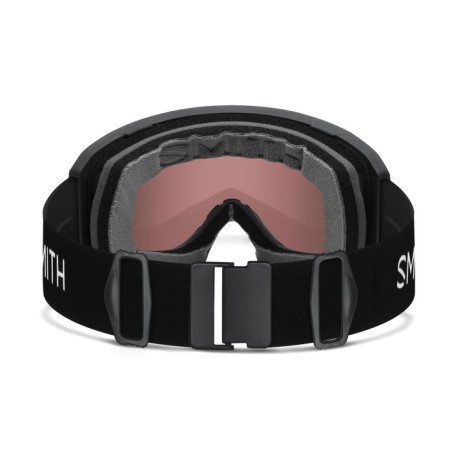 SMITH Masque de ski PREVIEW Black + ChromaPop™ Everyday Red Mirror Lens