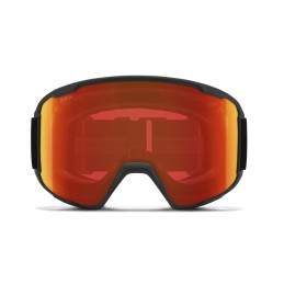 SMITH Masque de ski PREVIEW Black + ChromaPop™ Everyday Red Mirror Lens