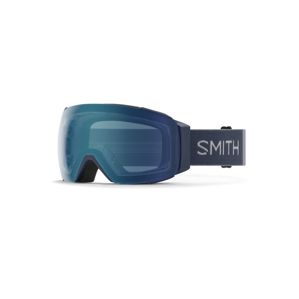 SMITH Masque de ski IO MAG Royal Navy + ChromaPop™ Everyday Blue Mirror Lens