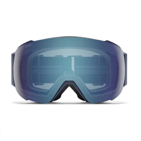 SMITH Masque de ski IO MAG Royal Navy + ChromaPop™ Everyday Blue Mirror Lens