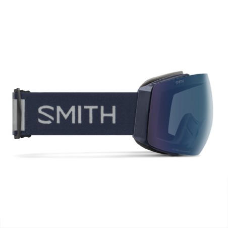SMITH Masque de ski IO MAG Royal Navy + ChromaPop™ Everyday Blue Mirror Lens