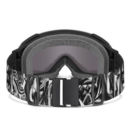 SMITH Masque de ski IO MAG - Tyler Keaton Robbins Artist Series + ChromaPop™ Sun Black Gold Mirror Lens