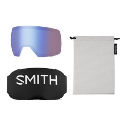 SMITH Masque de ski IO MAG XL - White Fade Out + ChromaPop™ Sun Black Lens