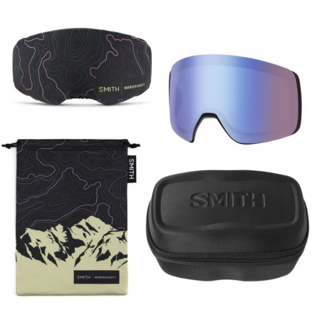 SMITH Masque de ski 4D MAG - Marion Haerty AC + ChromaPop™ Sun Black Lens