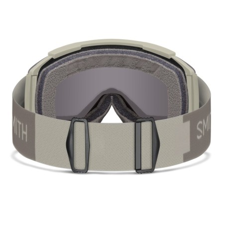 SMITH Masque de ski SQUAD XL - Chalk + ChromaPop™ Sun Black Gold Mirror Lens