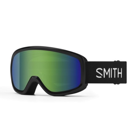 SMITH Masque de ski junior SNOWDAY - Black + Green Sol-X Mirror