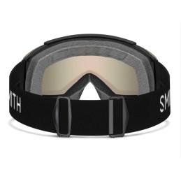 SMITH Masque de ski SQUAD - Black + ChromaPop™ Pro Photochromic Red Mirror Lens