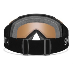 SMITH Masque de ski SQUAD - Black + ChromaPop™ Pro Photochromic Blue Mirror Lens