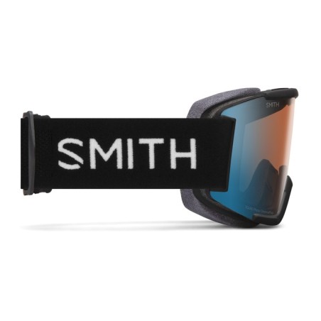 SMITH Masque de ski SQUAD - Black + ChromaPop™ Pro Photochromic Blue Mirror Lens
