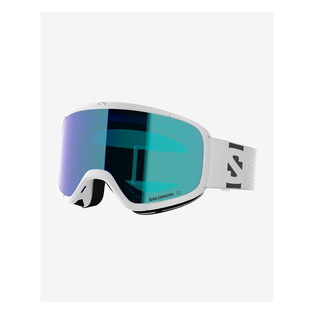 SALOMON Masque de ski AKSIUM 2.0 - WHITE/MID BLUE