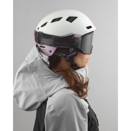 SALOMON Masque de ski S/VIEW 3 - BLACK TIE DYE/BLACK 2026