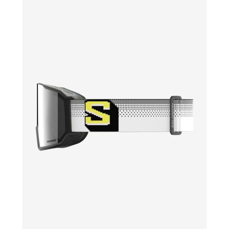 SALOMON Masque de ski S/VIEW 3 - PIXEL/SUPER WHITE