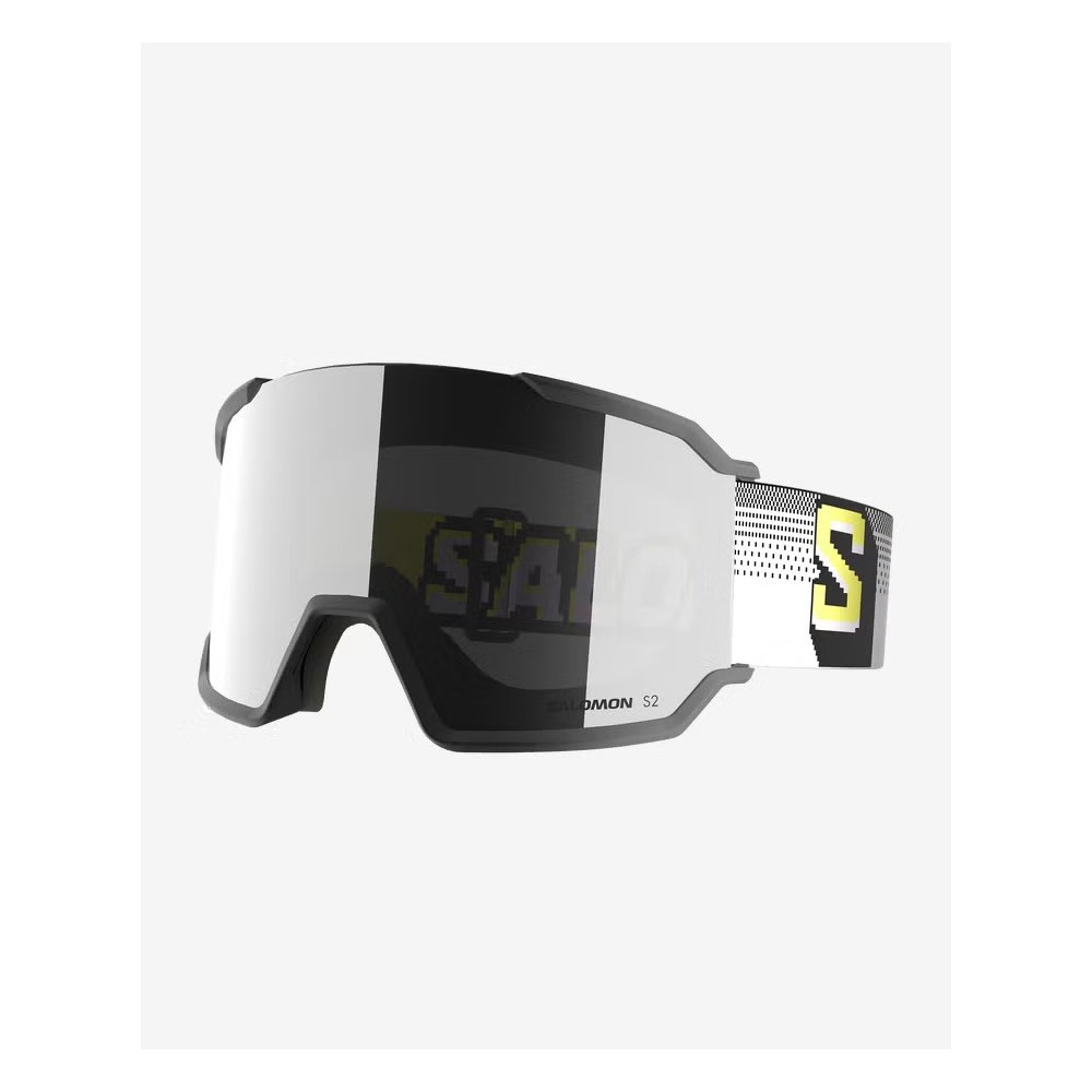 SALOMON Masque de ski S/VIEW 3 - PIXEL/SUPER WHITE